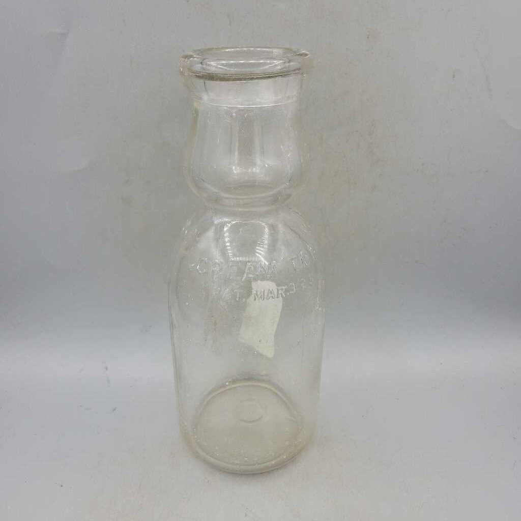 Willard's Cream Top Milk Bottle (Jef)