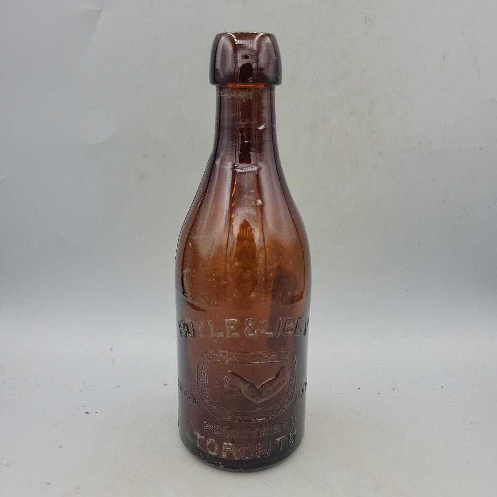 Boyle & Libby Toronto Amber bottle (Jef)