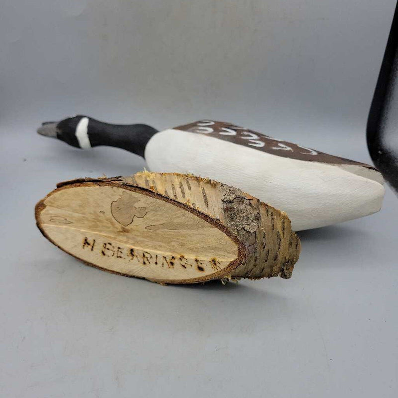 Folk Art Carved Goose (DEB)