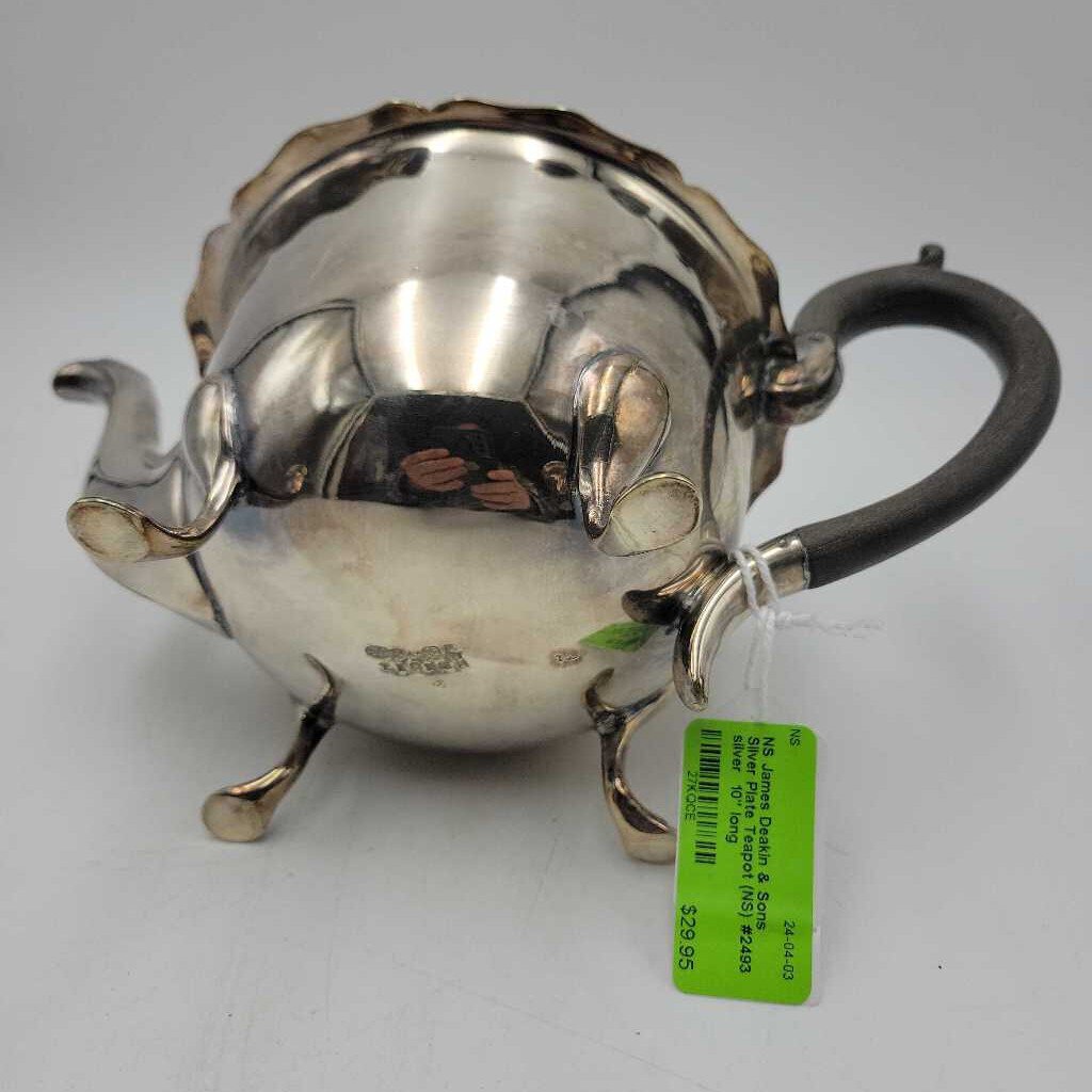 James Deakin & Sons Silver Plate Teapot (NS) #2493