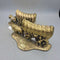 Set of Brass Stagecoach Bookends (DEB)