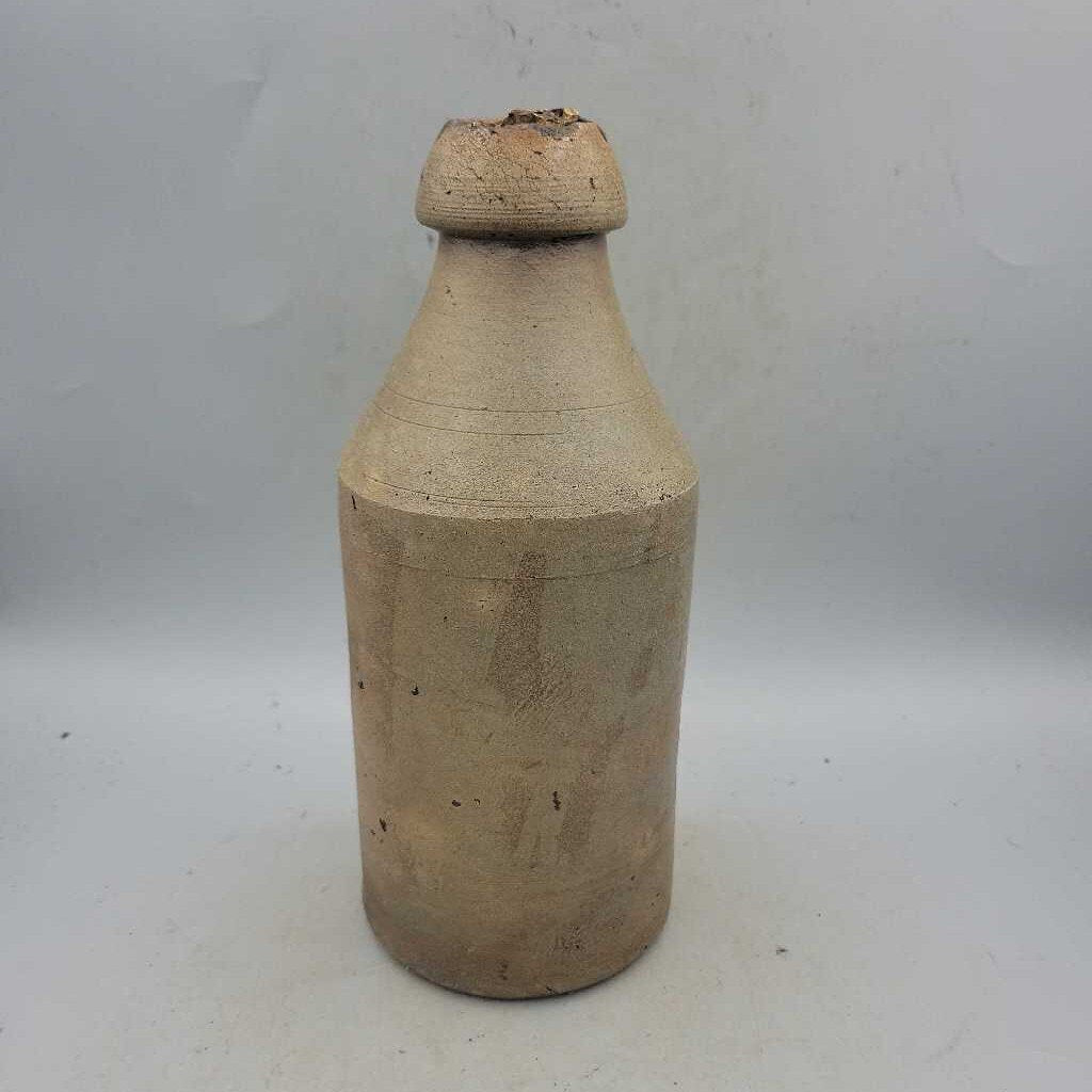 Primitive Stoneware Bottle (JAS)