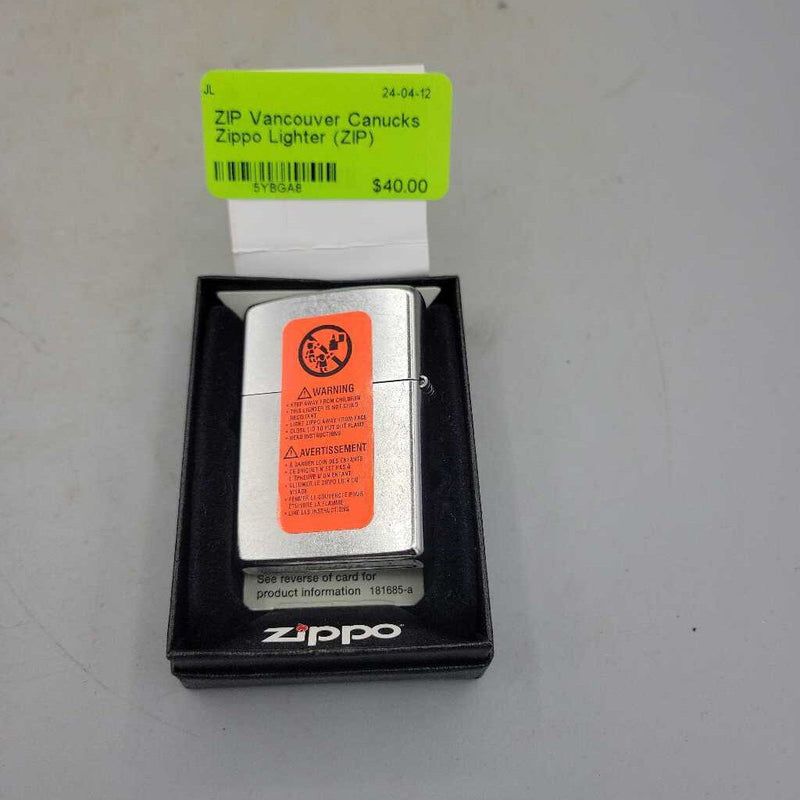 Vancouver Canucks Zippo Lighter (ZIP)