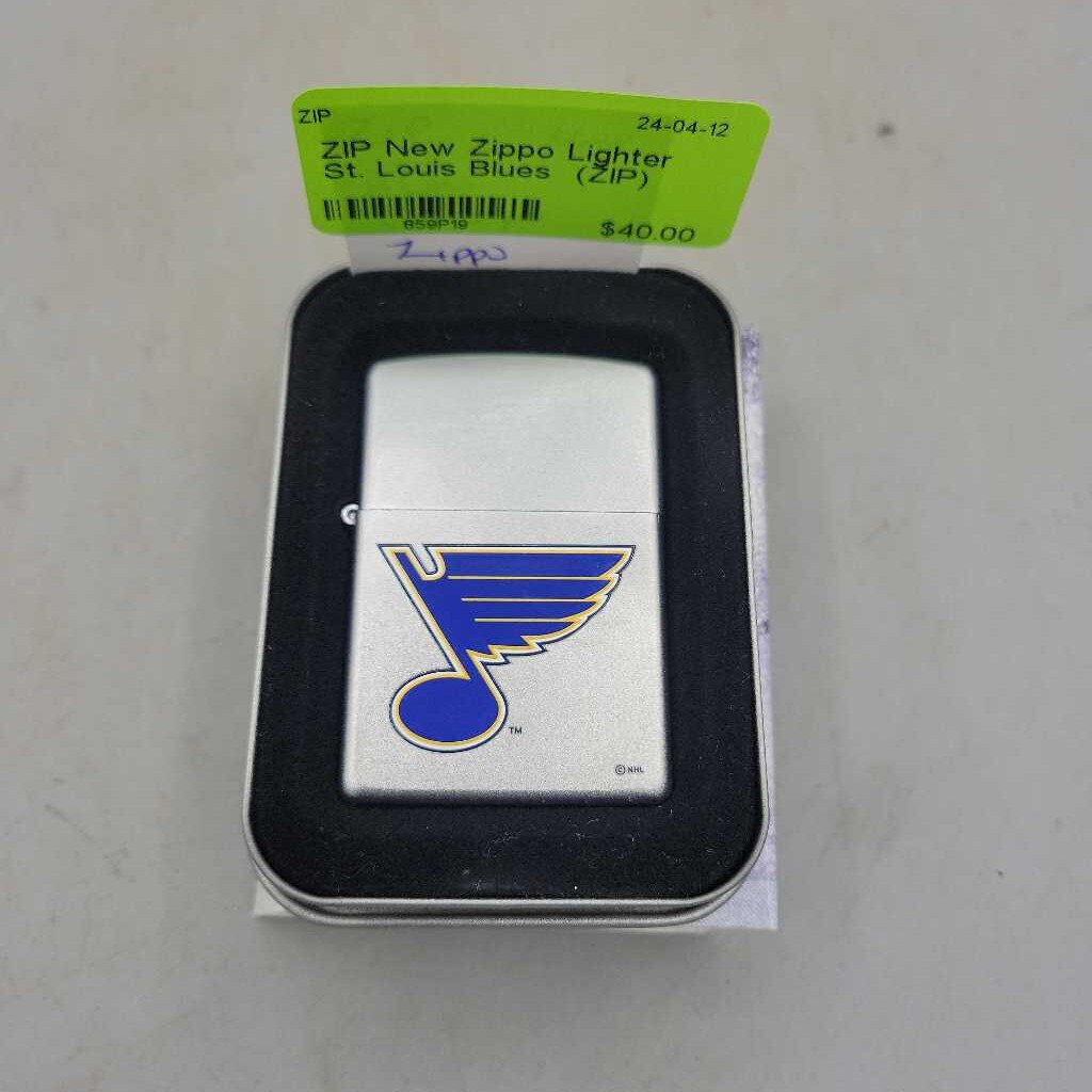 New Zippo Lighter St. Louis Blues (ZIP)