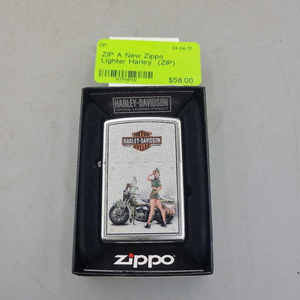 A New Zippo Lighter Harley (ZIP)