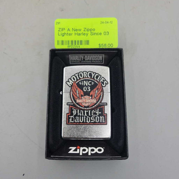 A New Zippo Lighter Harley Since 03 (ZIP)