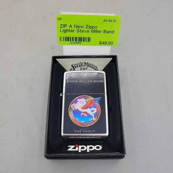 A New Zippo Lighter Steve Miller Band ( ZIP)