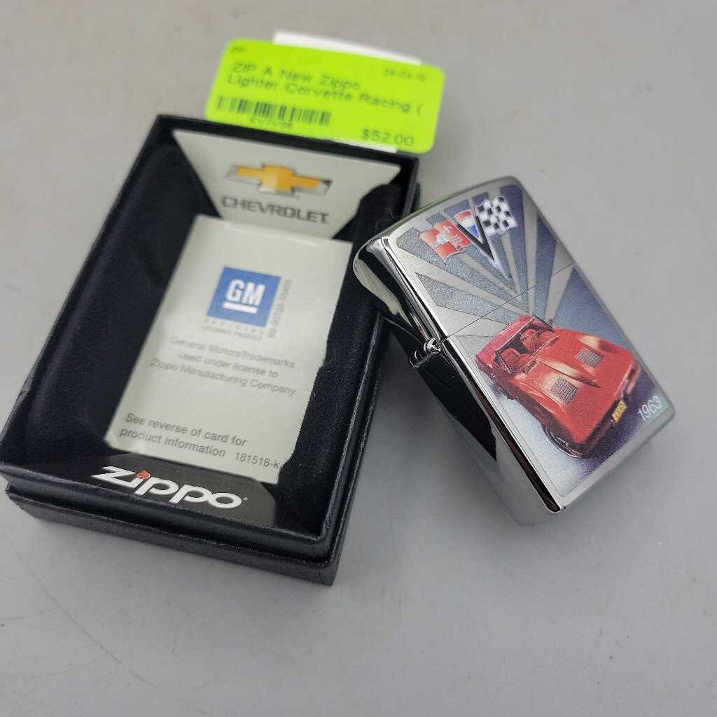 A New Zippo Lighter Corvette Racing ( ZIP)