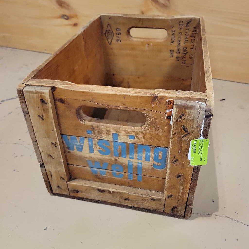 Wishing Well Soda Pop Crate (JAS)