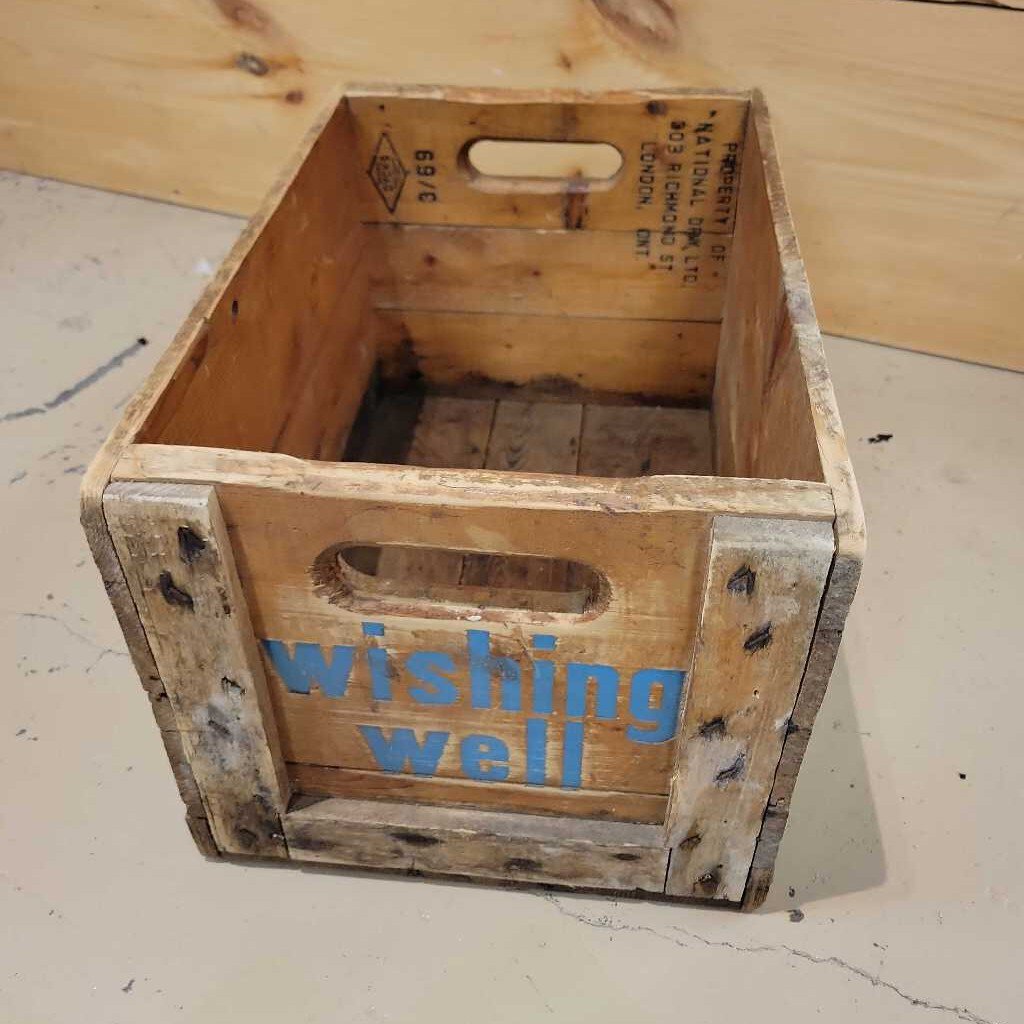 Wishing Well Soda Pop Crate (JAS)