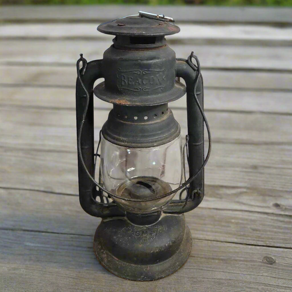 15" Black Beacon Barn Lantern