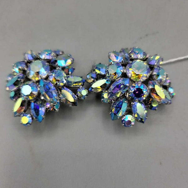 SHERMAN, blue iridescent earrings (LIND) P 1740