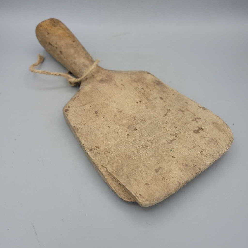 Solid Wood Primitive Butter Churn Paddle (JAS)