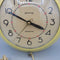 Vintage Retro Ingraham Wall Electric clock (DEB) Working