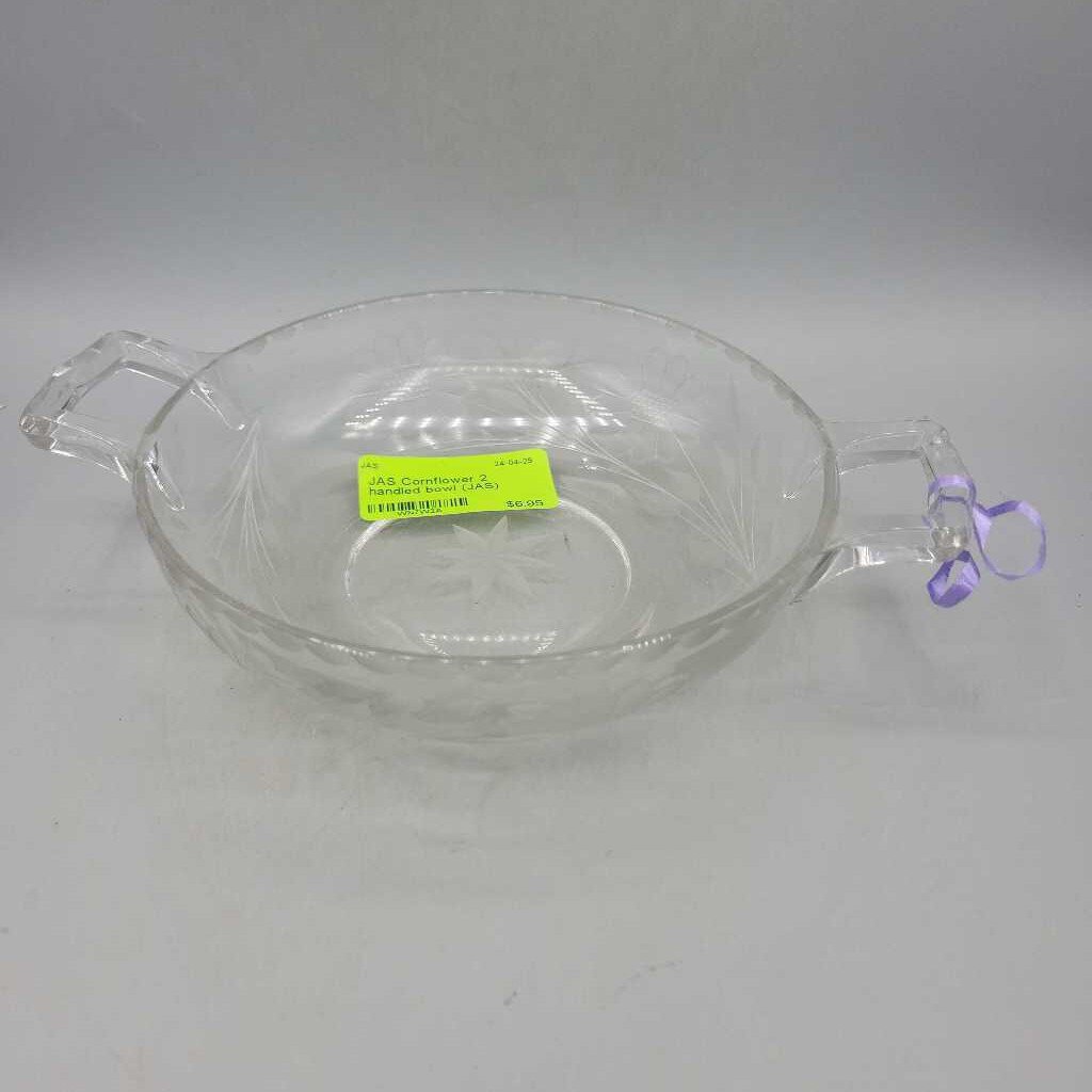 Cornflower 2 handled bowl (JAS)