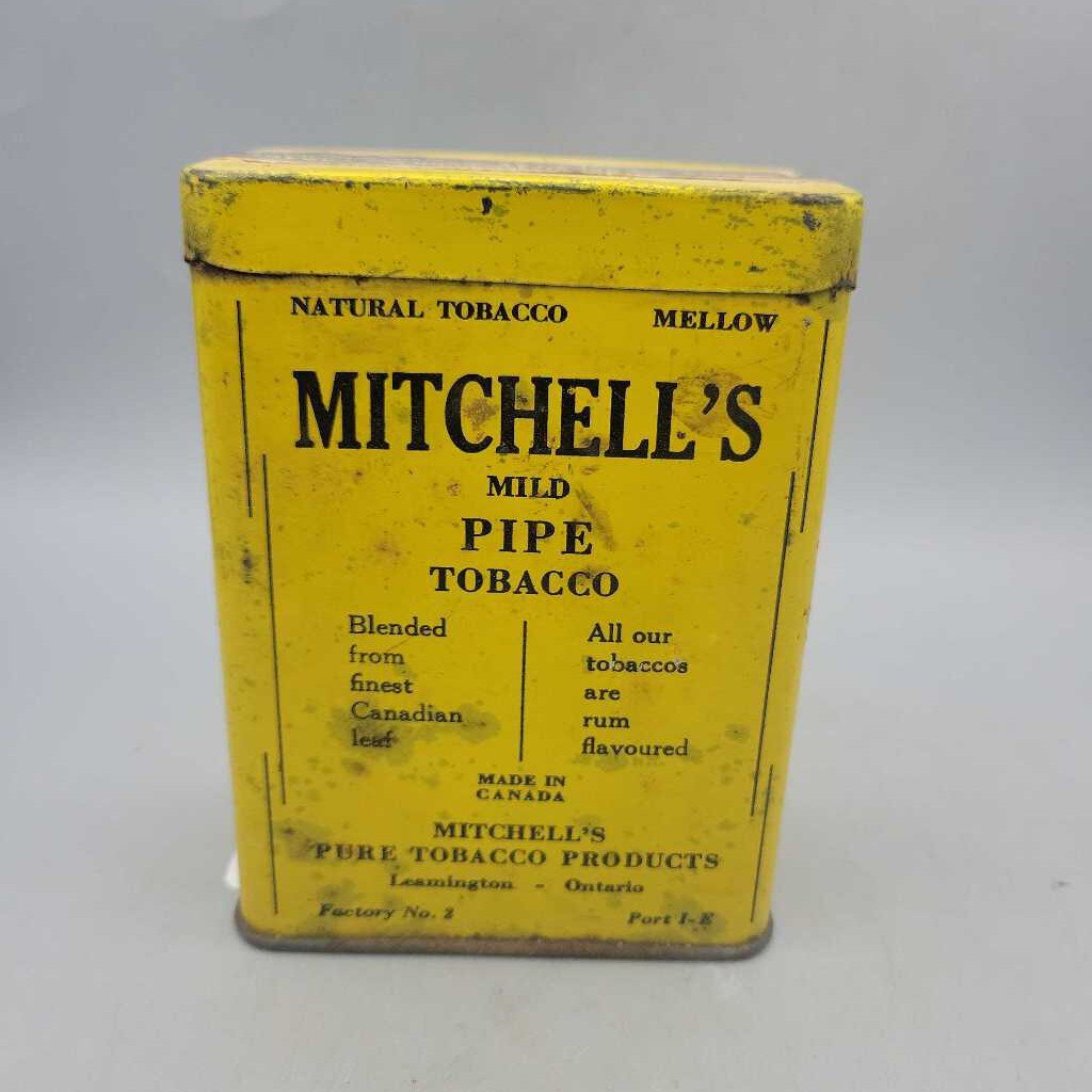 Mitchell's Pipe Tobacco Tin (JEF)