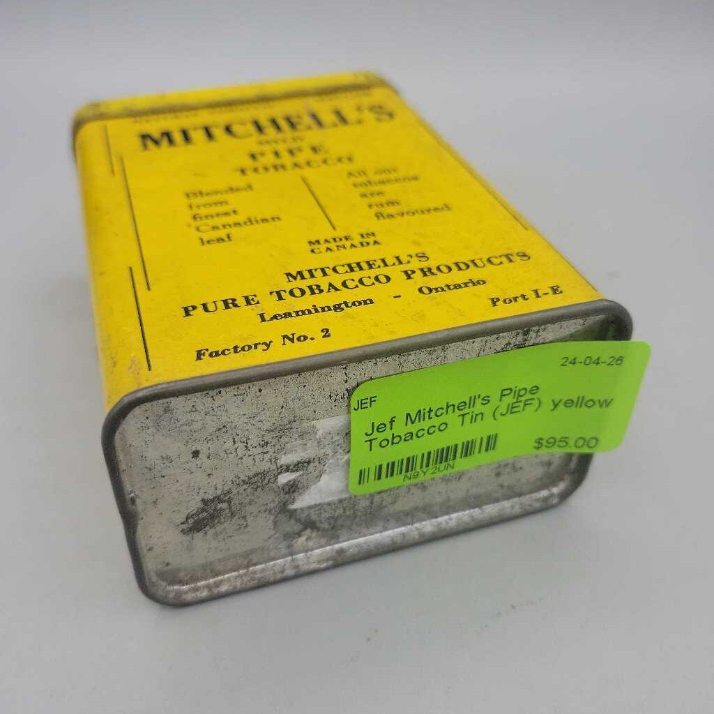 Mitchell's Pipe Tobacco Tin (JEF)