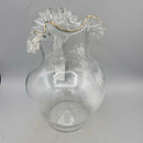 Mary Gregory Clear Glass Pitcher (DEB)