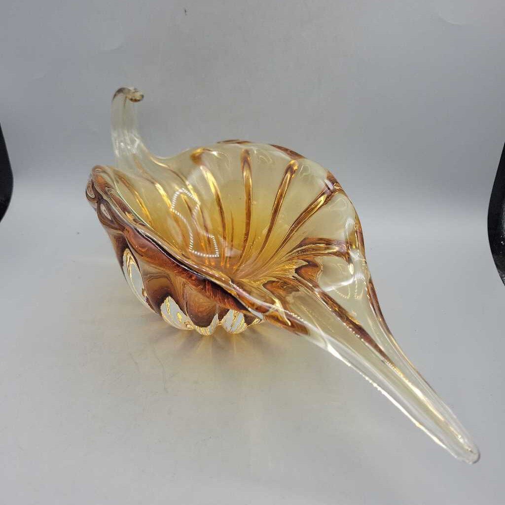 Art Glass Oval Dish (DMG) 7139