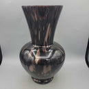 Art Glass Vase Bronze Splash Italy (DMG) 8338