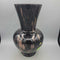 Art Glass Vase Bronze Splash Italy (DMG) 8338