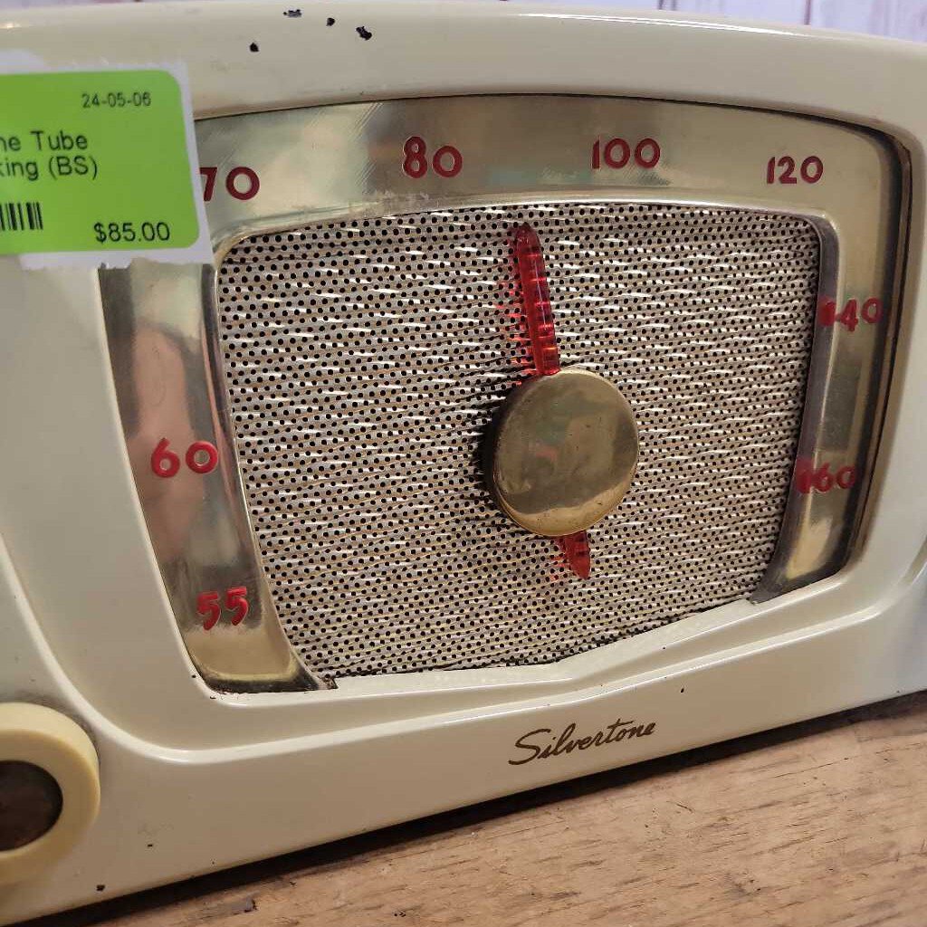 Silvertone Tube Radio Working (BS)