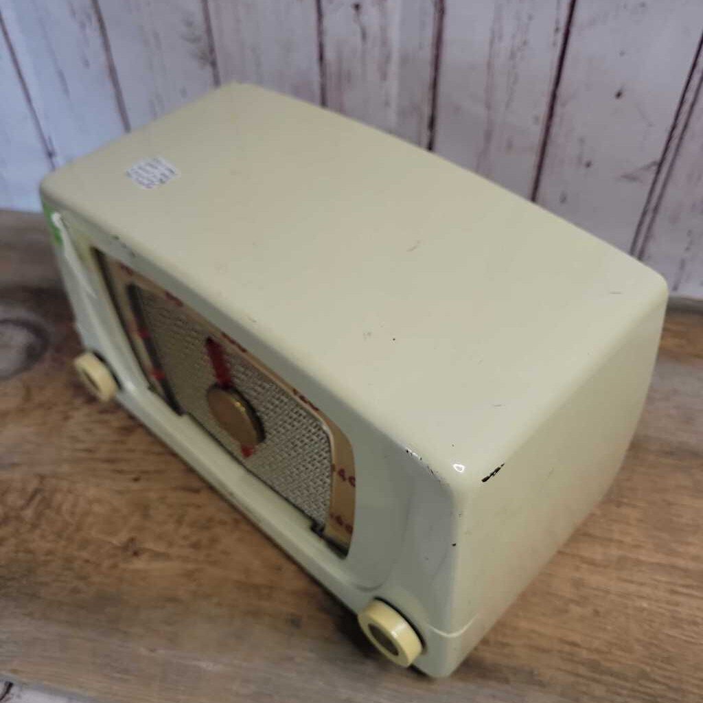 Silvertone Tube Radio Working (BS)