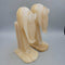 Alabaster Horse Book Ends (YVO) (405)