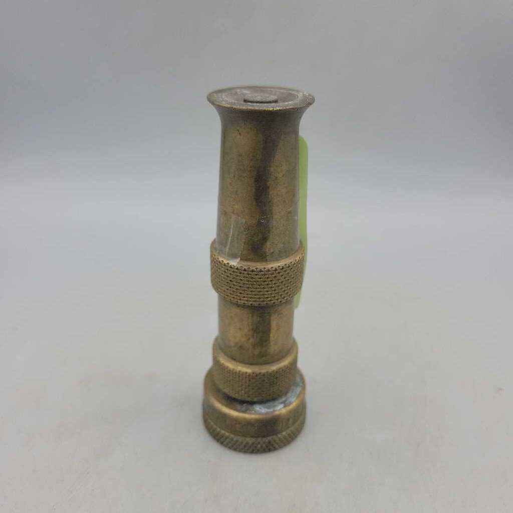 Brass Vintage Hose Nozzle (DR)