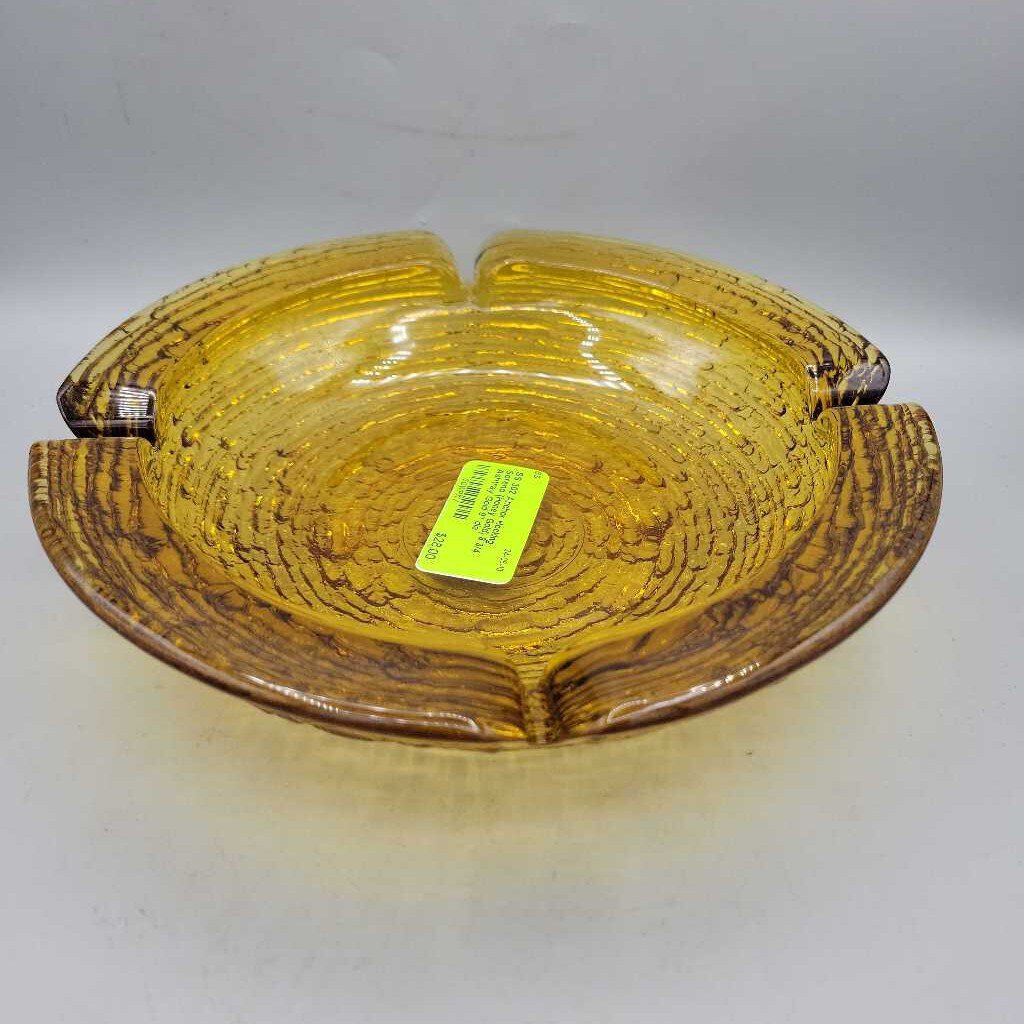 302 Anchor Hocking Soreno (Honey Gold) 8 3/4 Ashtray