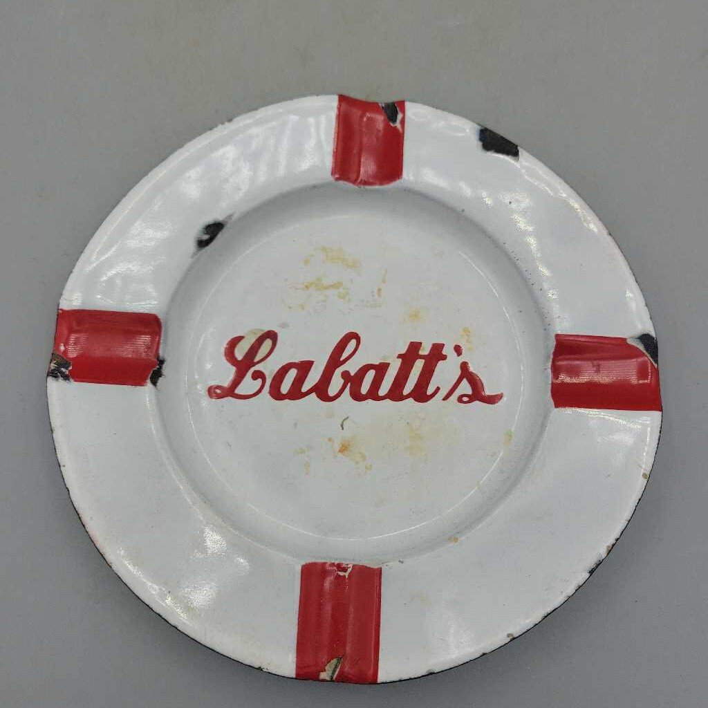 Labatt's Beer Ashtray Enamel (JEF)