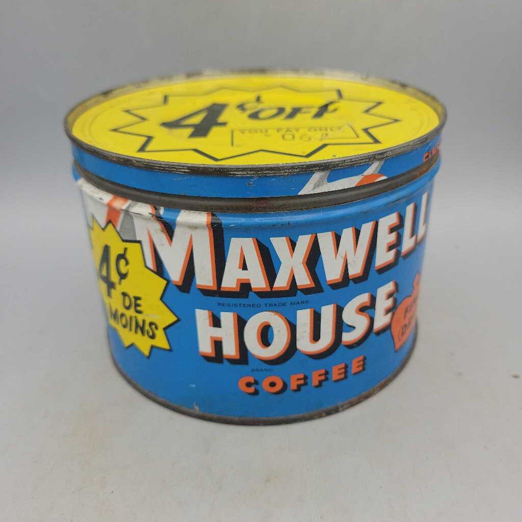 Maxwell House Coffee Tin (Jef)