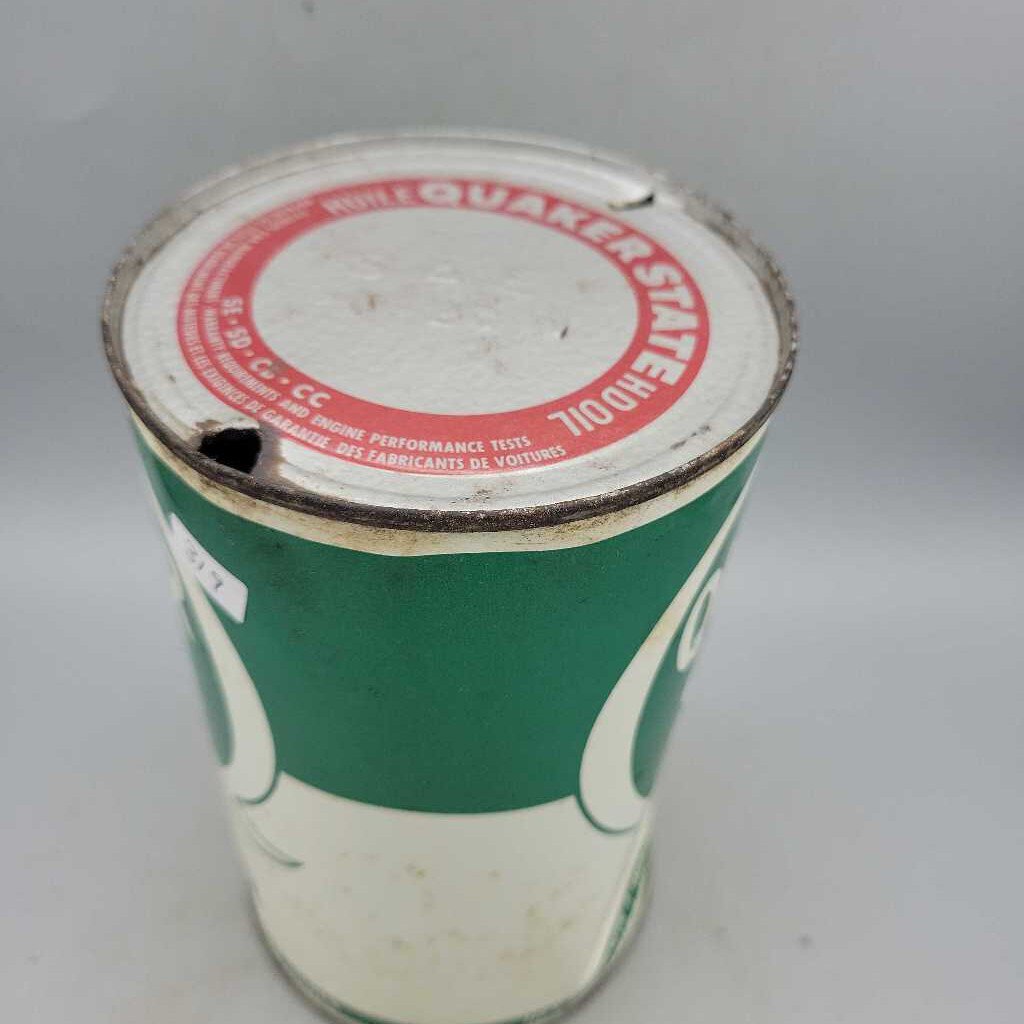 Quaker State Motor Oil Tin (JEF)