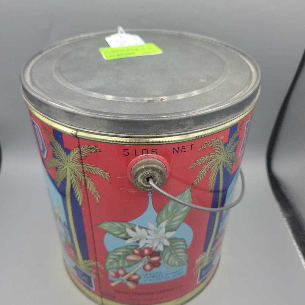 Bagdad Brand Coffee tin ail (Jef)