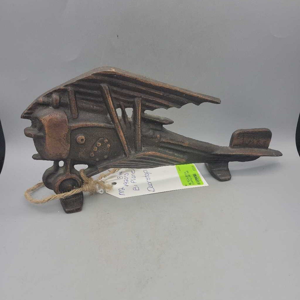 1920's Biplane Doorstop (M2) 346