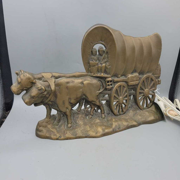 JL Heavy Brass Wagon Lamp