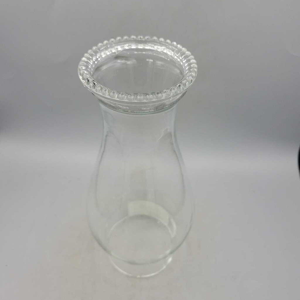 2 3/4 " Oil Lamp Chimney Glass Pie crust top