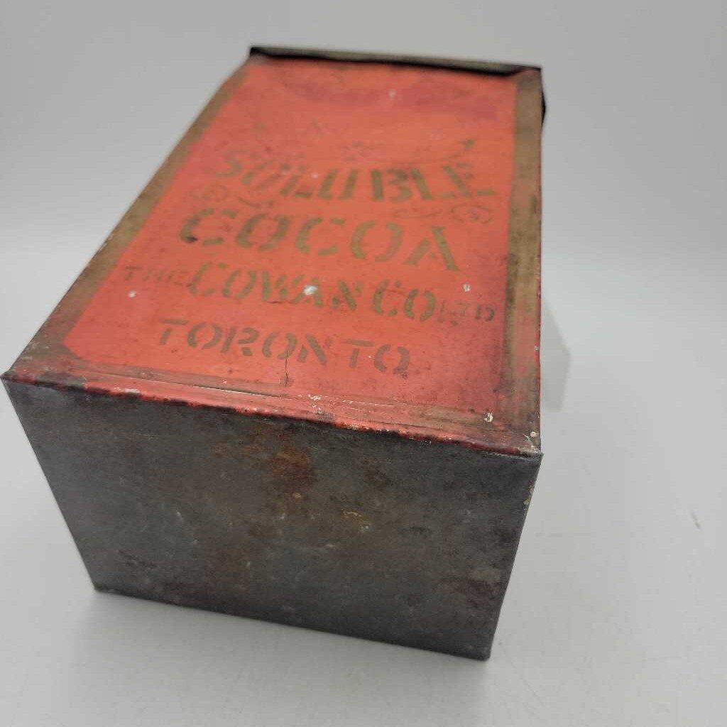 Antique Toronto Cowan Cocoa Tin (DR)