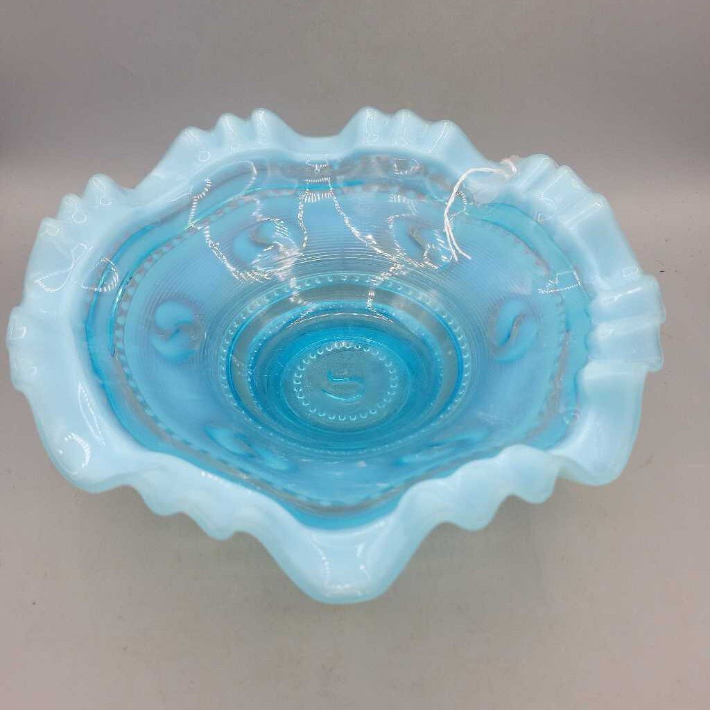 Blue Opalescent Bowl (DEB)