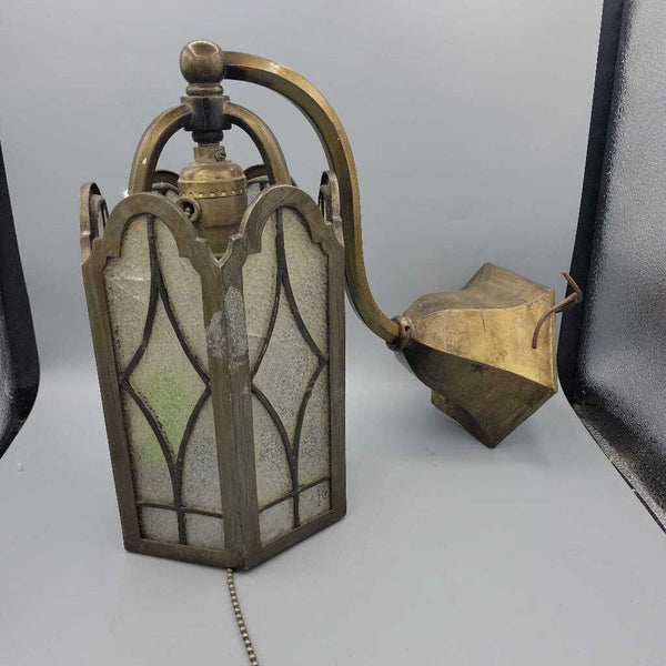 Antique Brass Wall Lamp Fixture (BS)