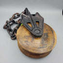 Antique Pulley and Chain (JAS)