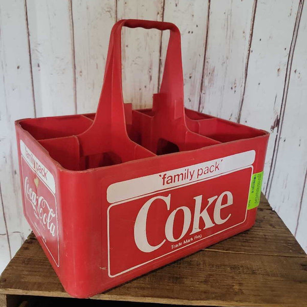 6 pack Plastic Coke case carrier (JAS)