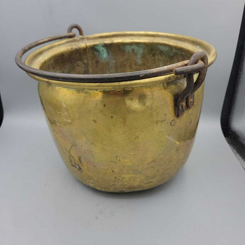 Antique Brass Pail (JAS)