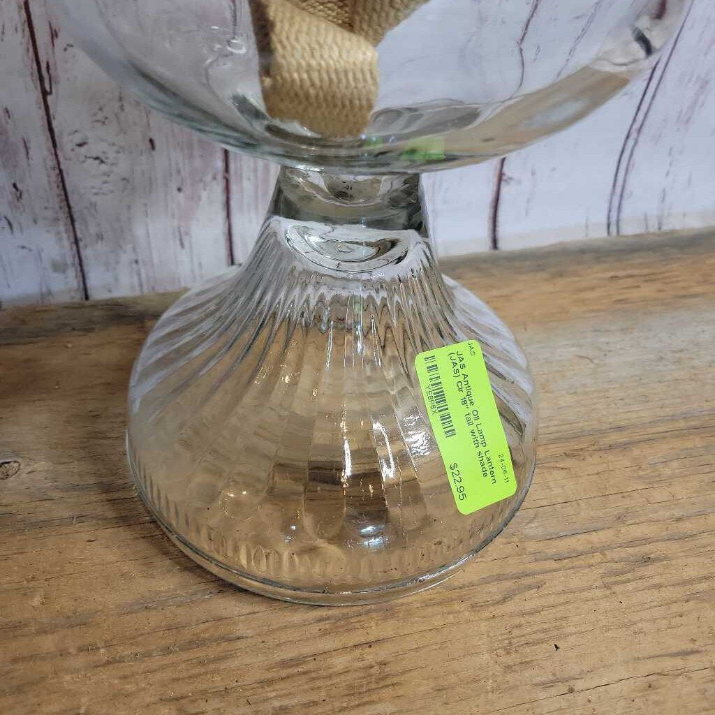 Antique Oil Lamp Lantern (JAS)