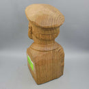 Wood Carving Seaman Signed (JL)