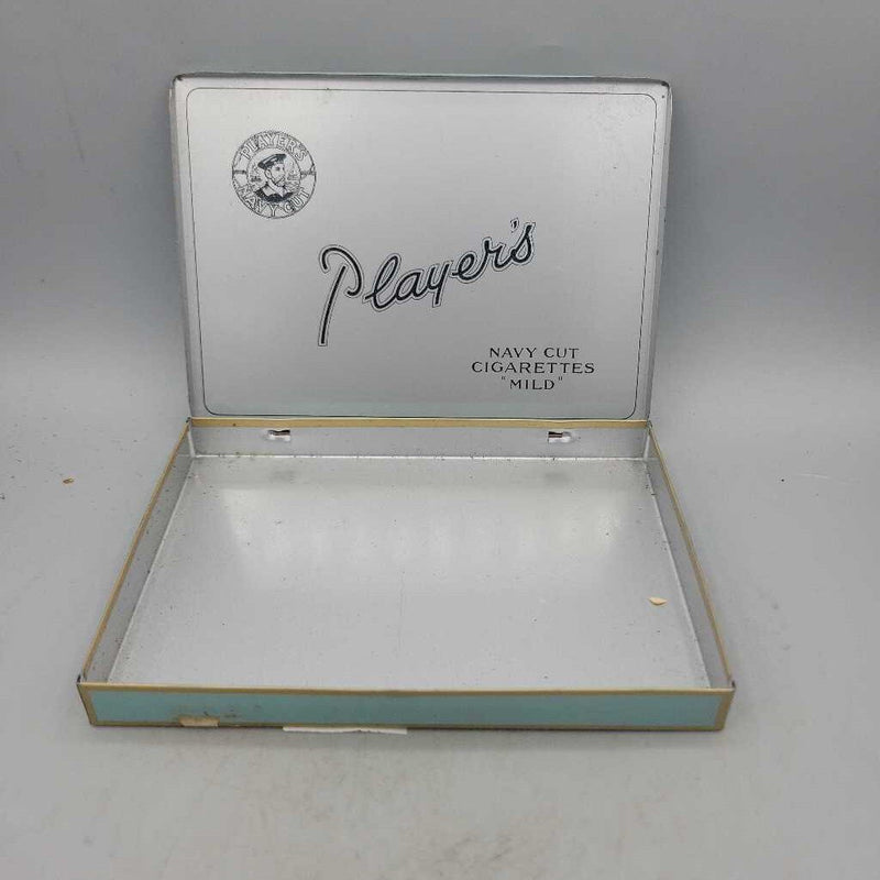 Player's Flat 50 Cigarette Tobacco Tin (JAS)