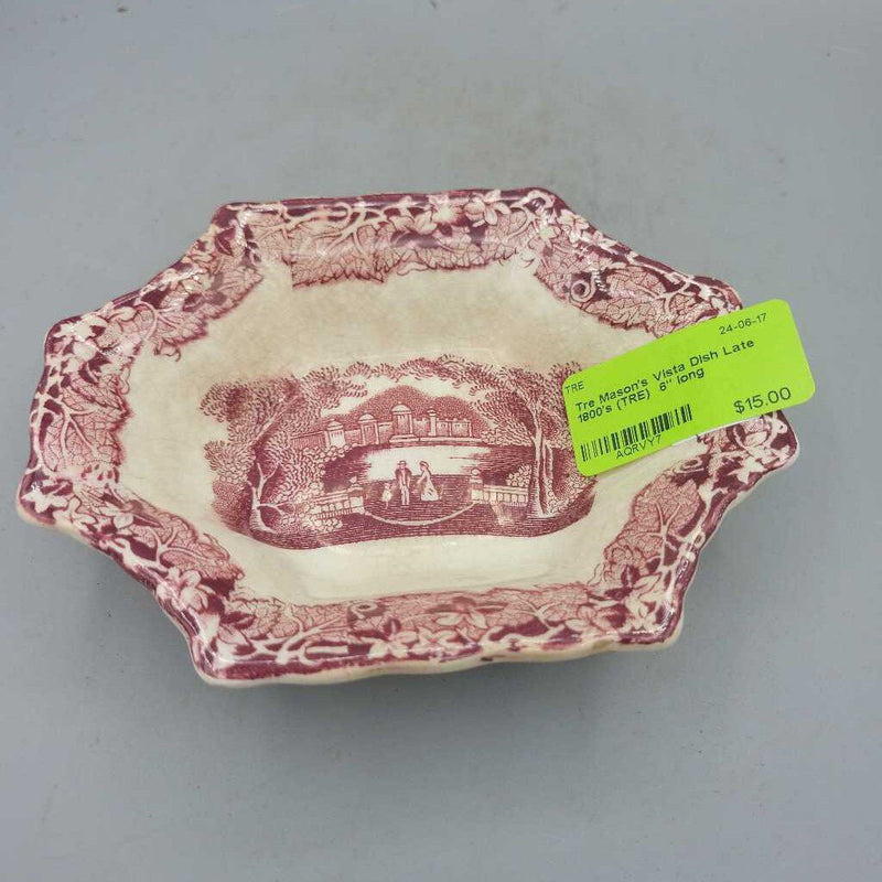 Mason's Vista Dish Late 1800's (TRE)