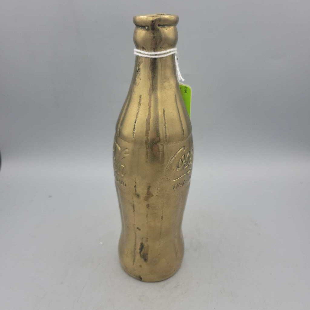 Brass Coca cola coke bottle (RHA)