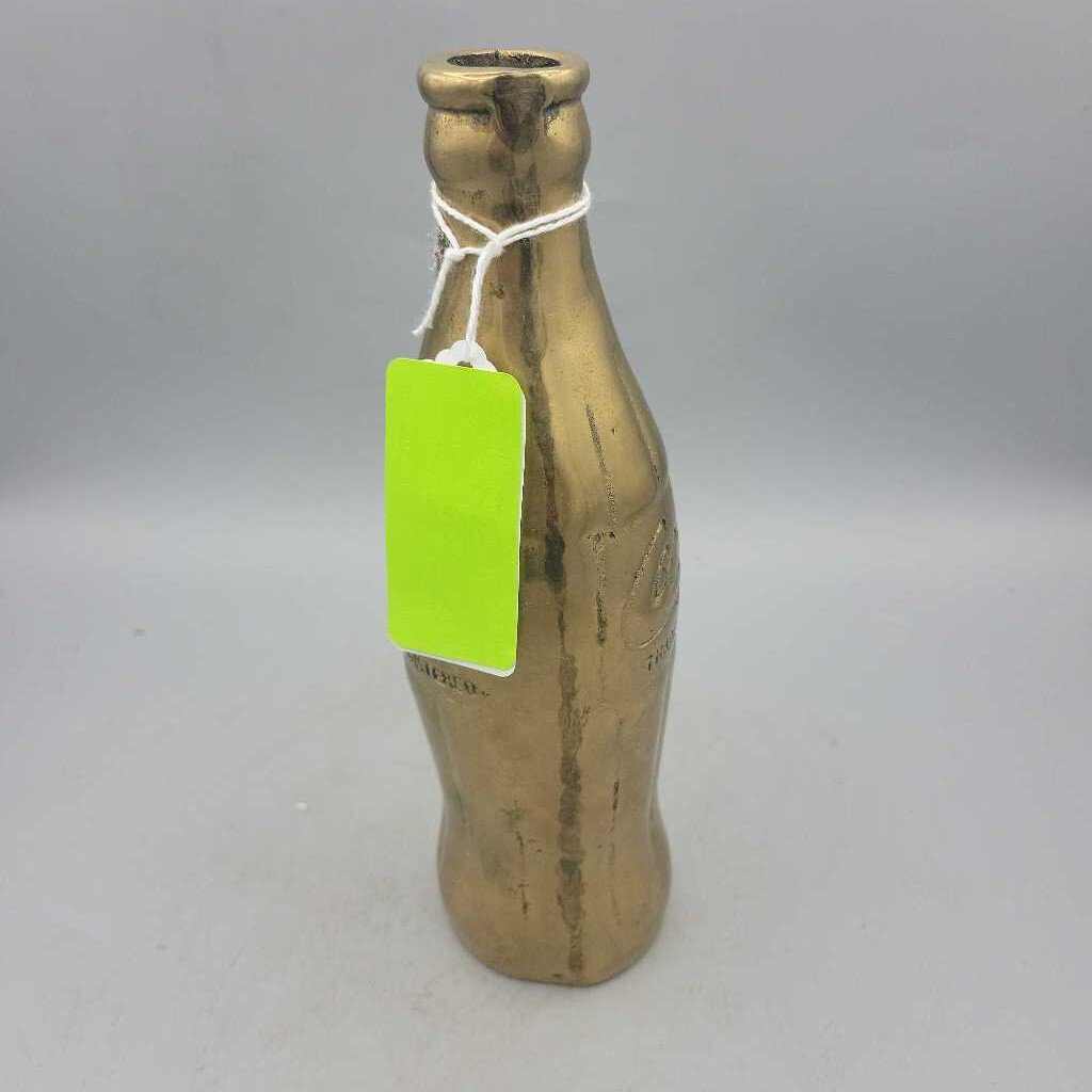 Brass Coca cola coke bottle (RHA)