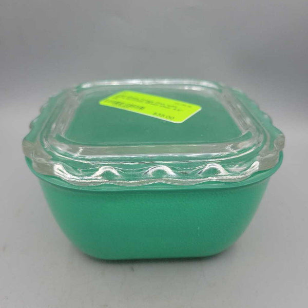 Glass Fridge Dish with Rare lid (US2)